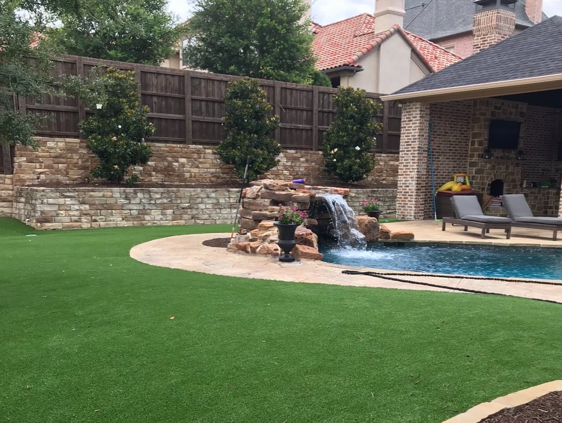 backyard putting green