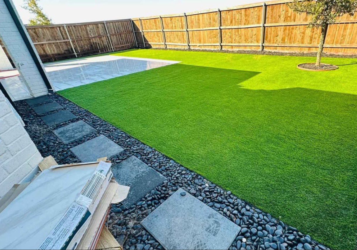 backyard putting green in north texas